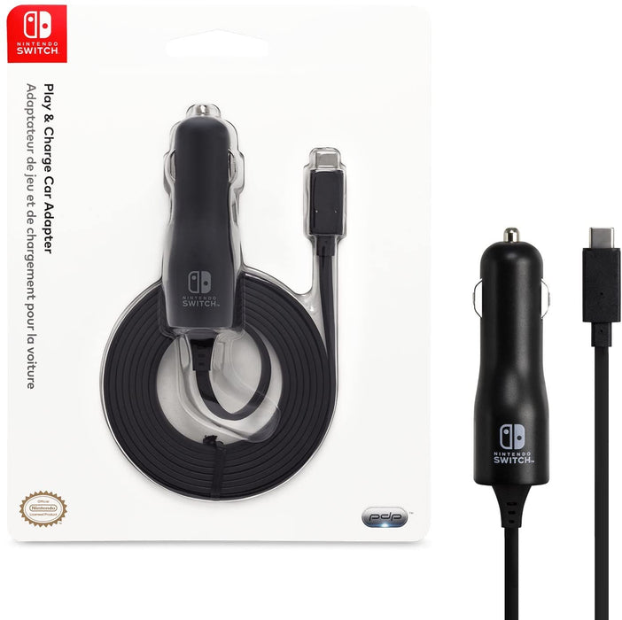 PDP Nintendo Switch Official Play & Charge Car Adapter - SWITCH