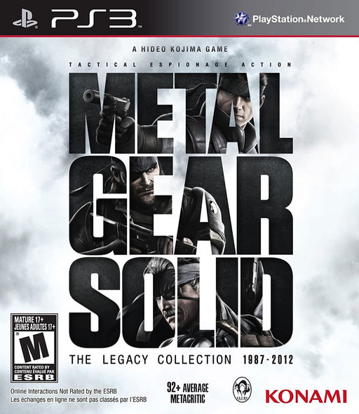 Metal Gear Solid Legacy Collection (Standard Edition - No Artbook)