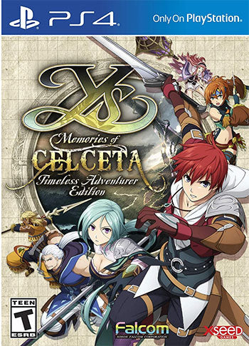 Ys: Memories of Celceta - Timeless Adventurer Edition - PS4