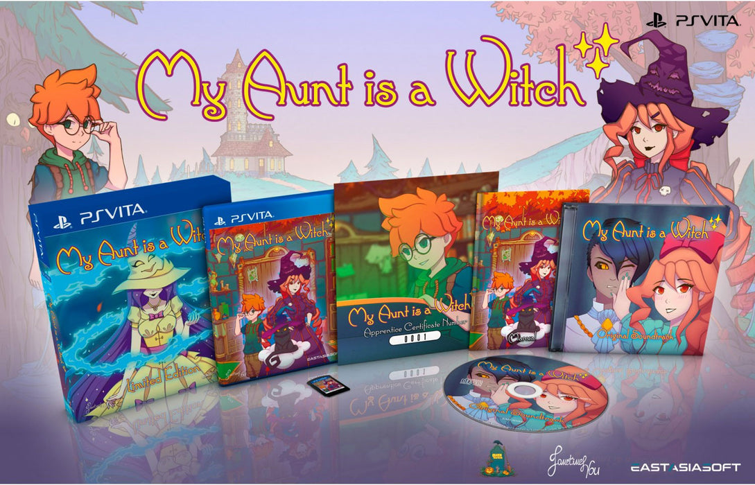 MY AUNT IS A WITCH [LIMITED EDITION] - PS VITA [PLAY EXCLUSIVES]