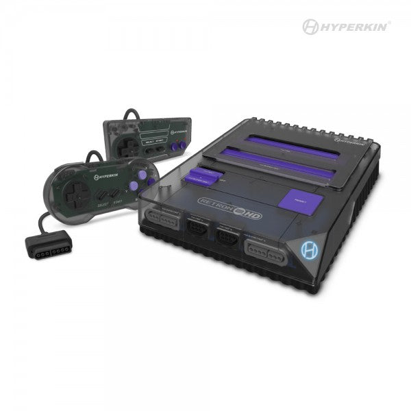 HYPERKIN RetroN 2 HD (SPACE BLACK) [NES/SNES/Super Famicom] - Hyperkin