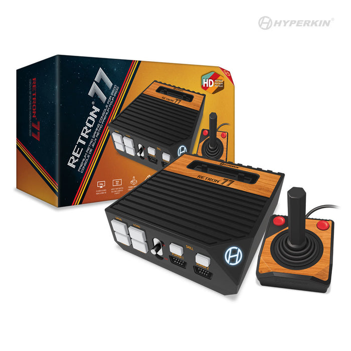 RETRON 77 Gaming Console (ATARI 2600) (Black) - Hyperkin