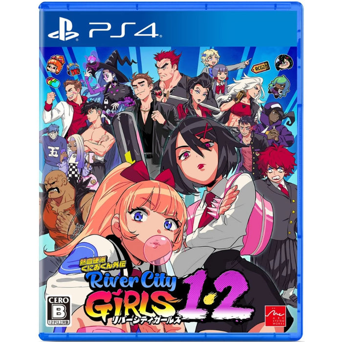 RIVER CITY GIRLS 1 & 2 (JPN ENGLISH IMPORT) - PS4
