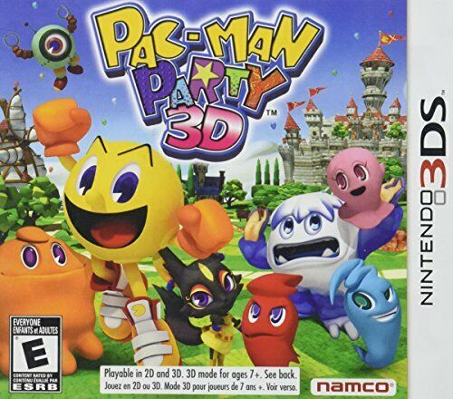 Pac-Man Party 3D - Nintendo 3DS —