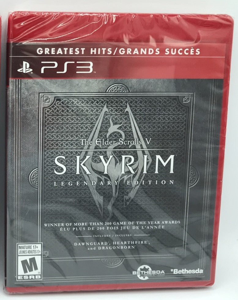 THE ELDER SCROLLS V: SKYRIM LEGENDARY EDITION (GREATEST HITS) - PS3 ...