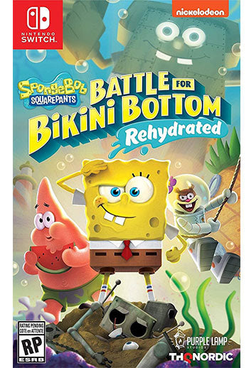 Spongebob Squarepants Battle for Bikini Bottom Rehydrated - SWITCH