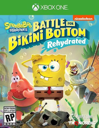 Spongebob Squarepants Battle for Bikini Bottom Rehydrated - XBOX ONE