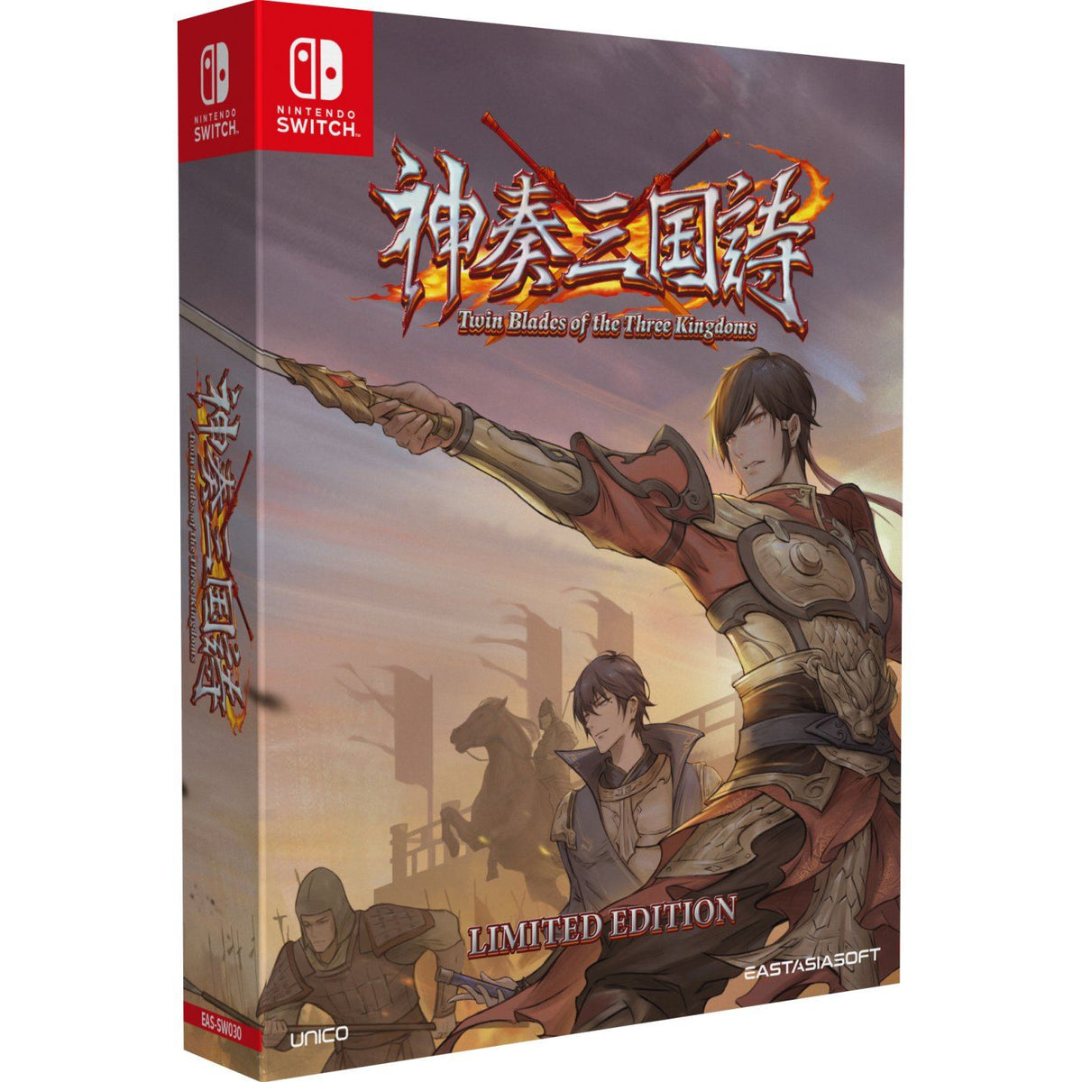 Twin Blades of the Three Kingdoms Limited Edition SWITCH PLAY EXCLUSIVES