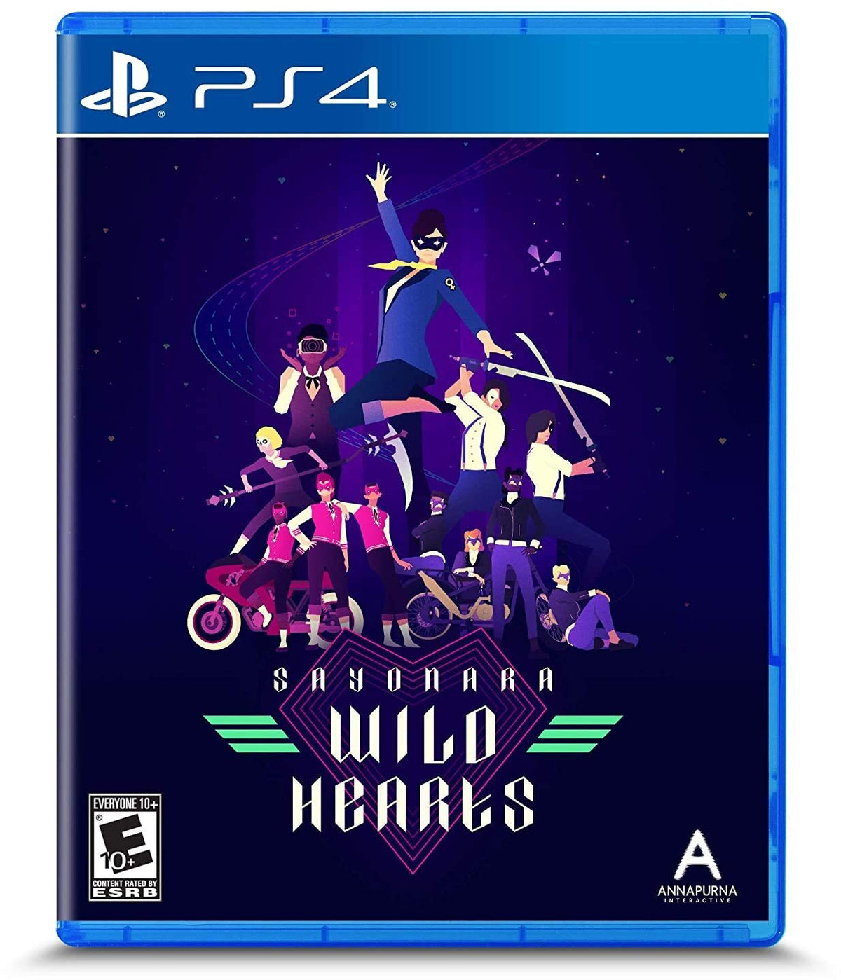 Sayonara Wild Hearts (Physical Edition) - PS4 — VIDEOGAMESPLUS.CA